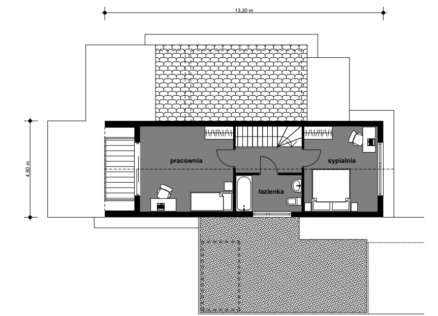 Projekt elewacje i przekroje